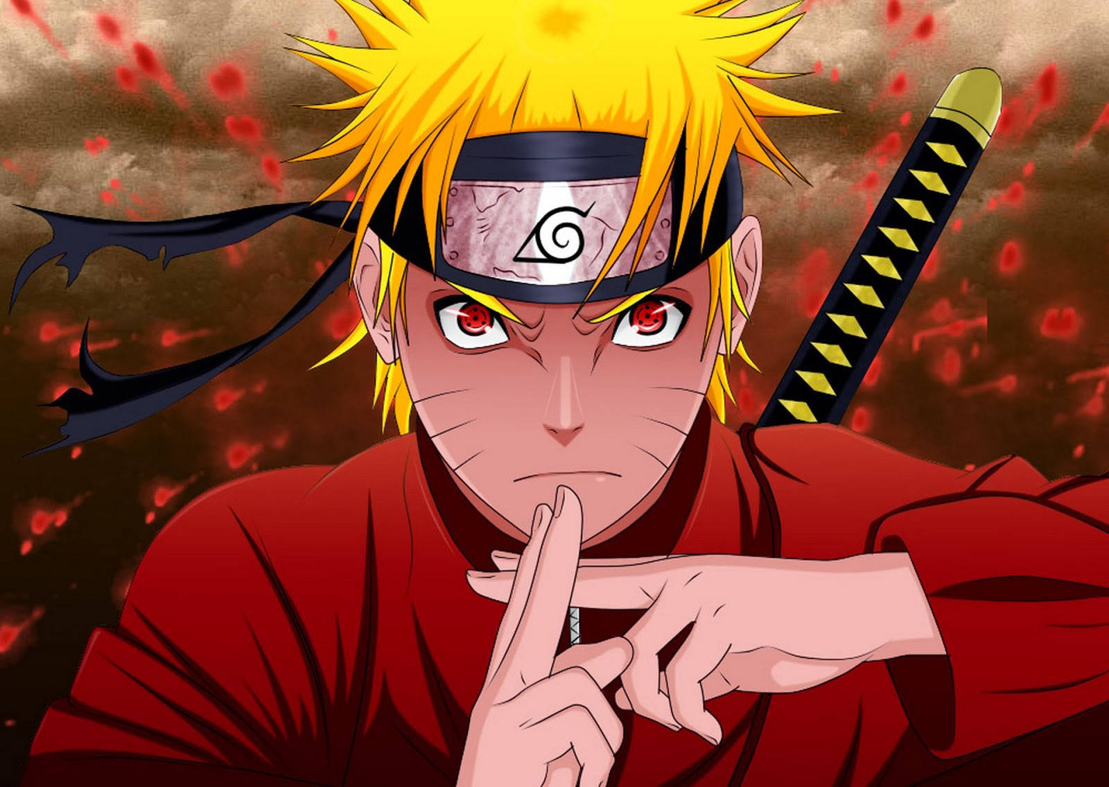Naruto Swag: Start Your Training Now Wallpaper