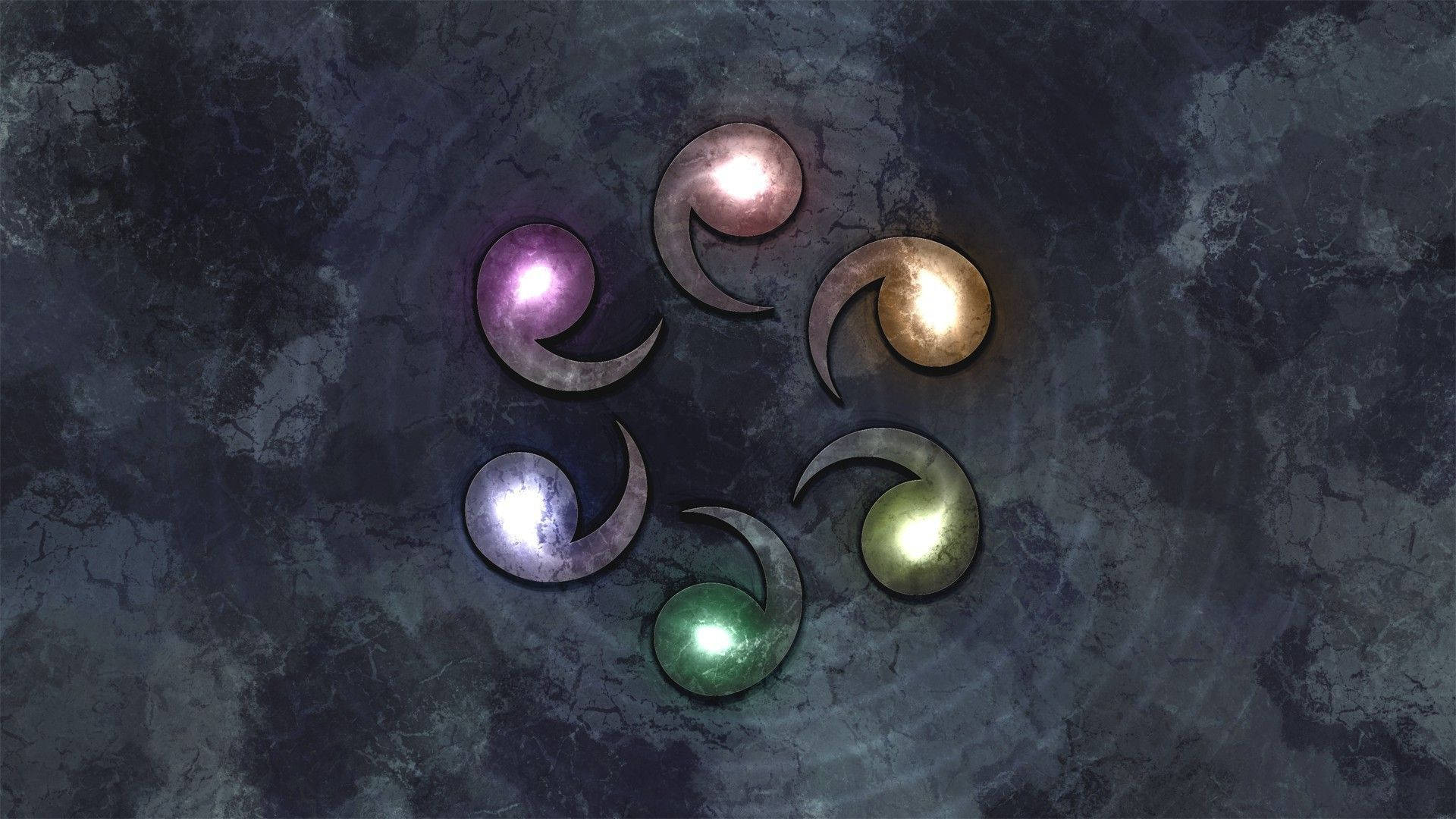 Naruto Symbol Lights Wallpaper