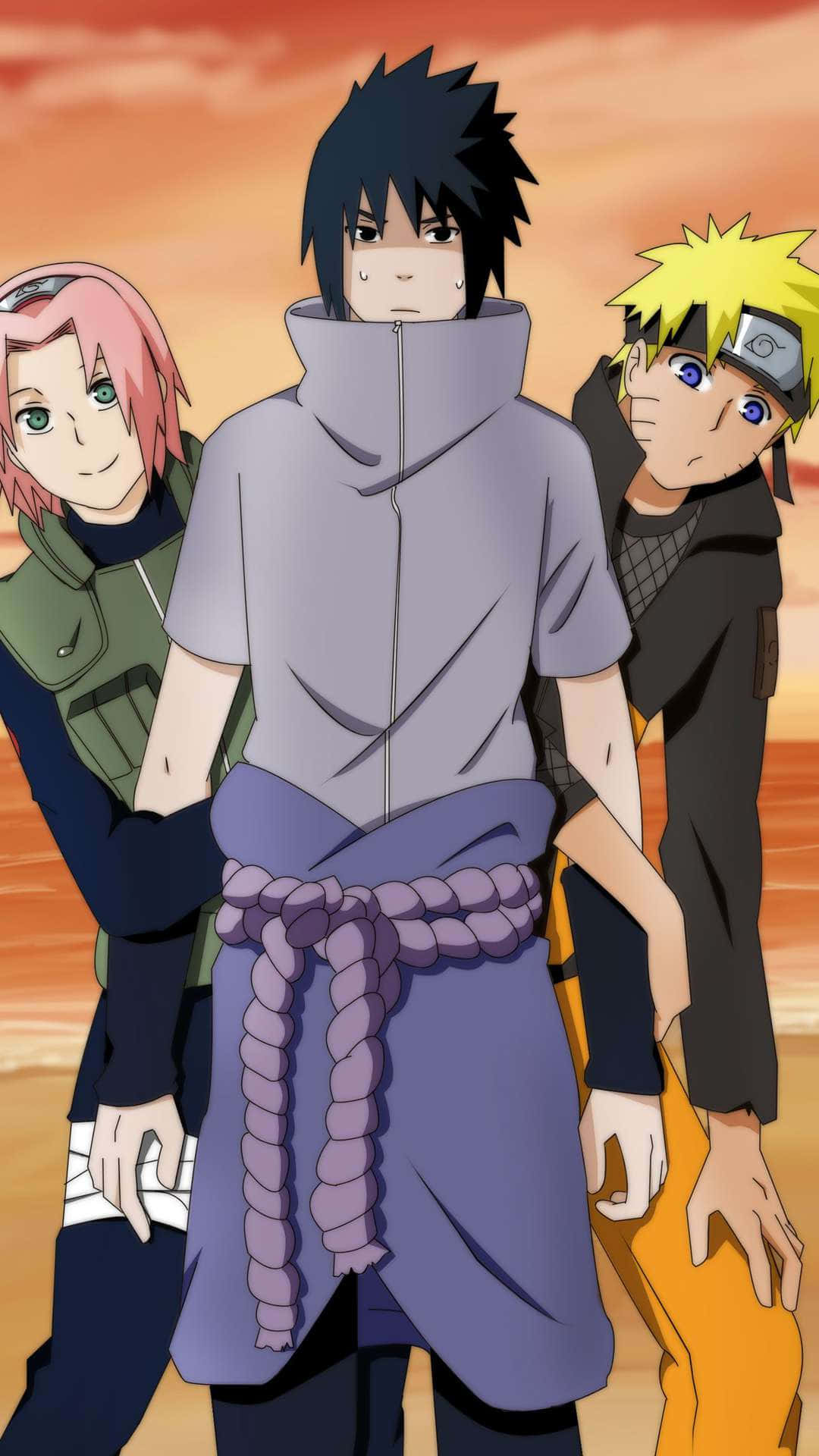 Naruto Team 7 - Love, friendship and the pursuit of their inner ninja! Wallpaper