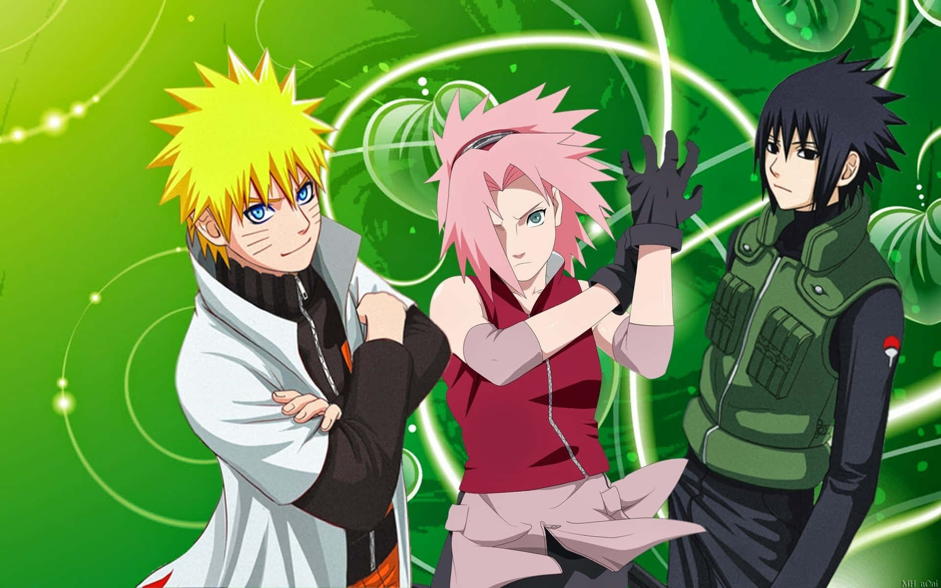 Equipo7 De Naruto - Preparados Para Enfrentar Cualquier Cosa Fondo de pantalla