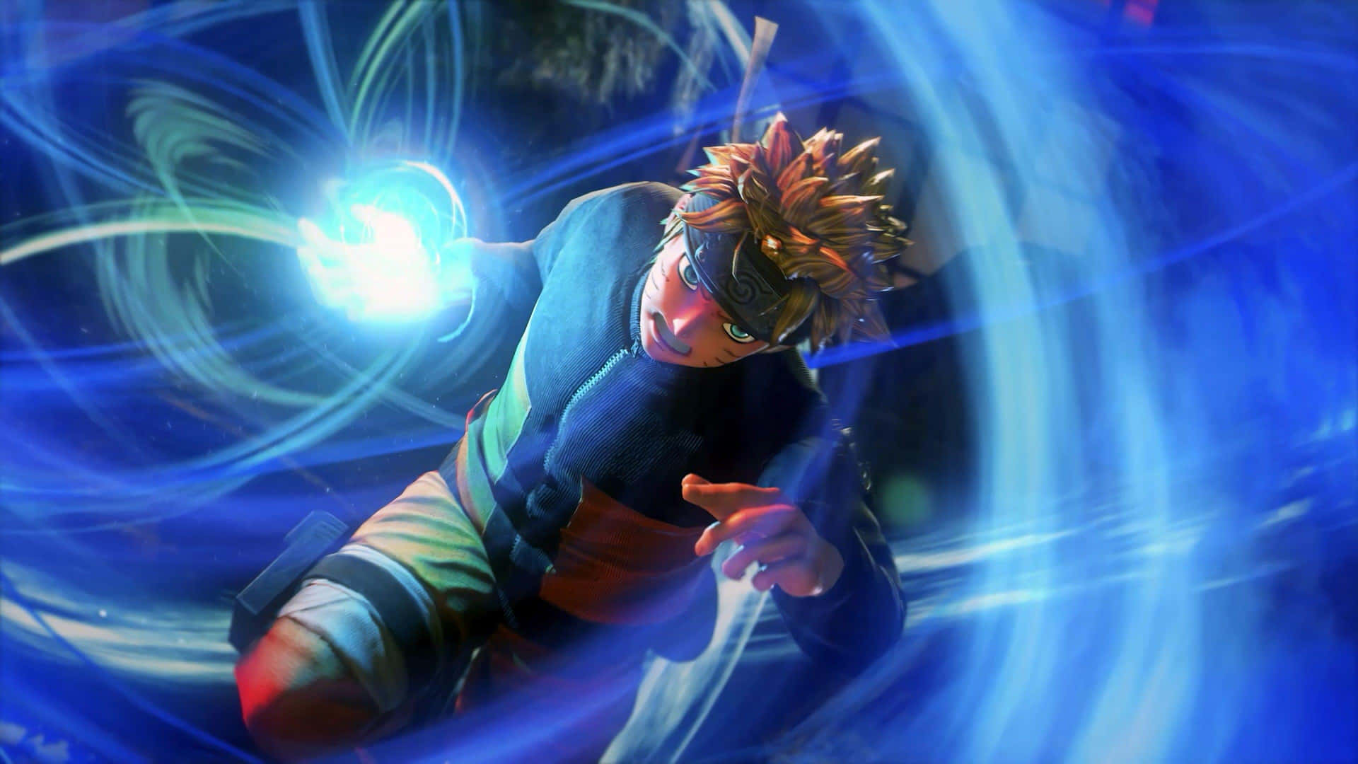 Naruto Uzumaki Rasengan Power Up Wallpaper