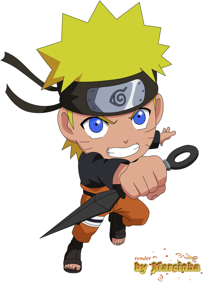 Naruto Uzumaki Readyfor Battle PNG