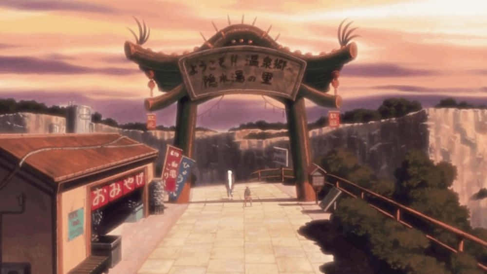 Laicónica Aldea De Naruto: Un Mundo Lleno De Aventuras. Fondo de pantalla