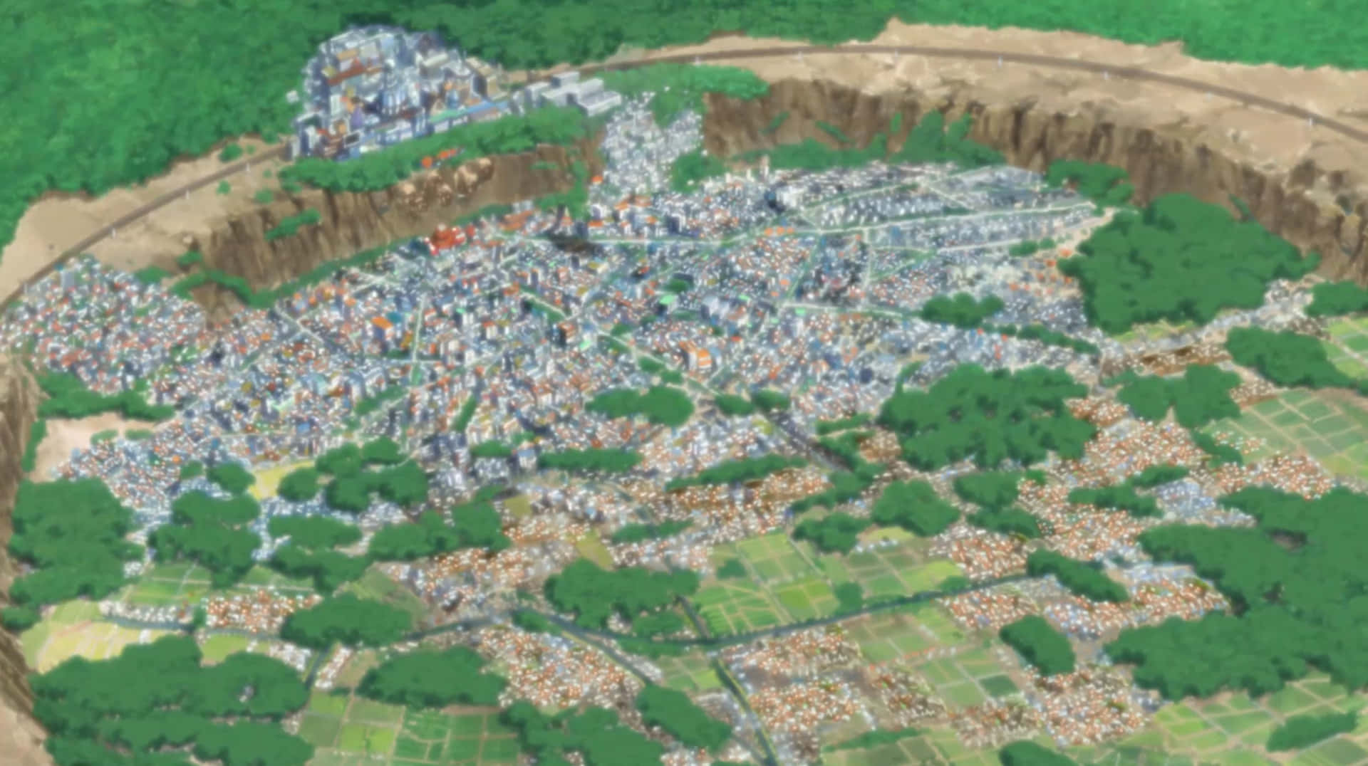 Naruto Village - Home of the Ultimate Ninja Heroes Wallpaper