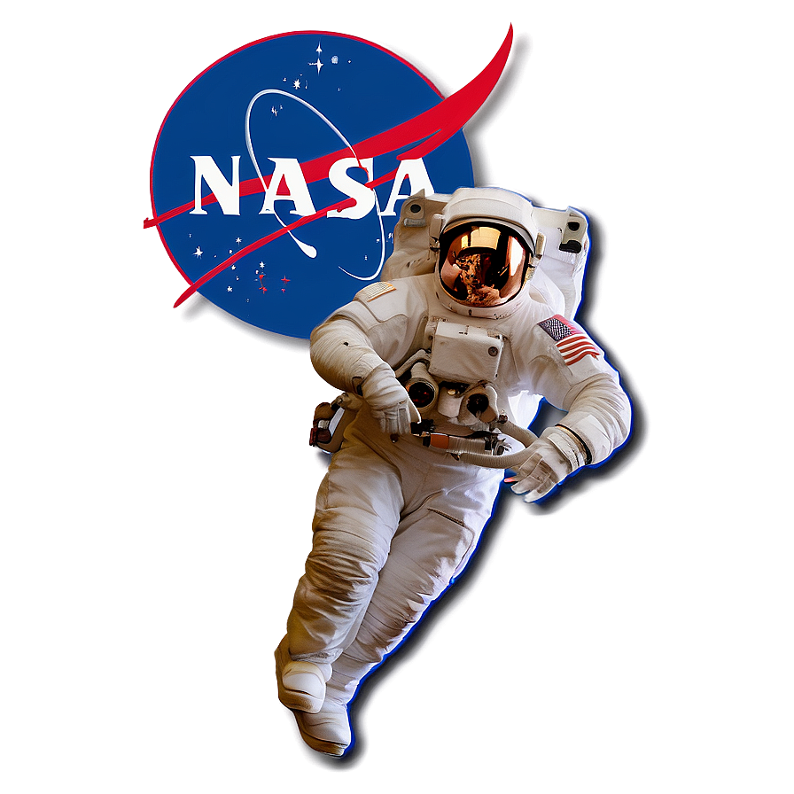 Download Nasa Astronaut Logo Png 90 | Wallpapers.com