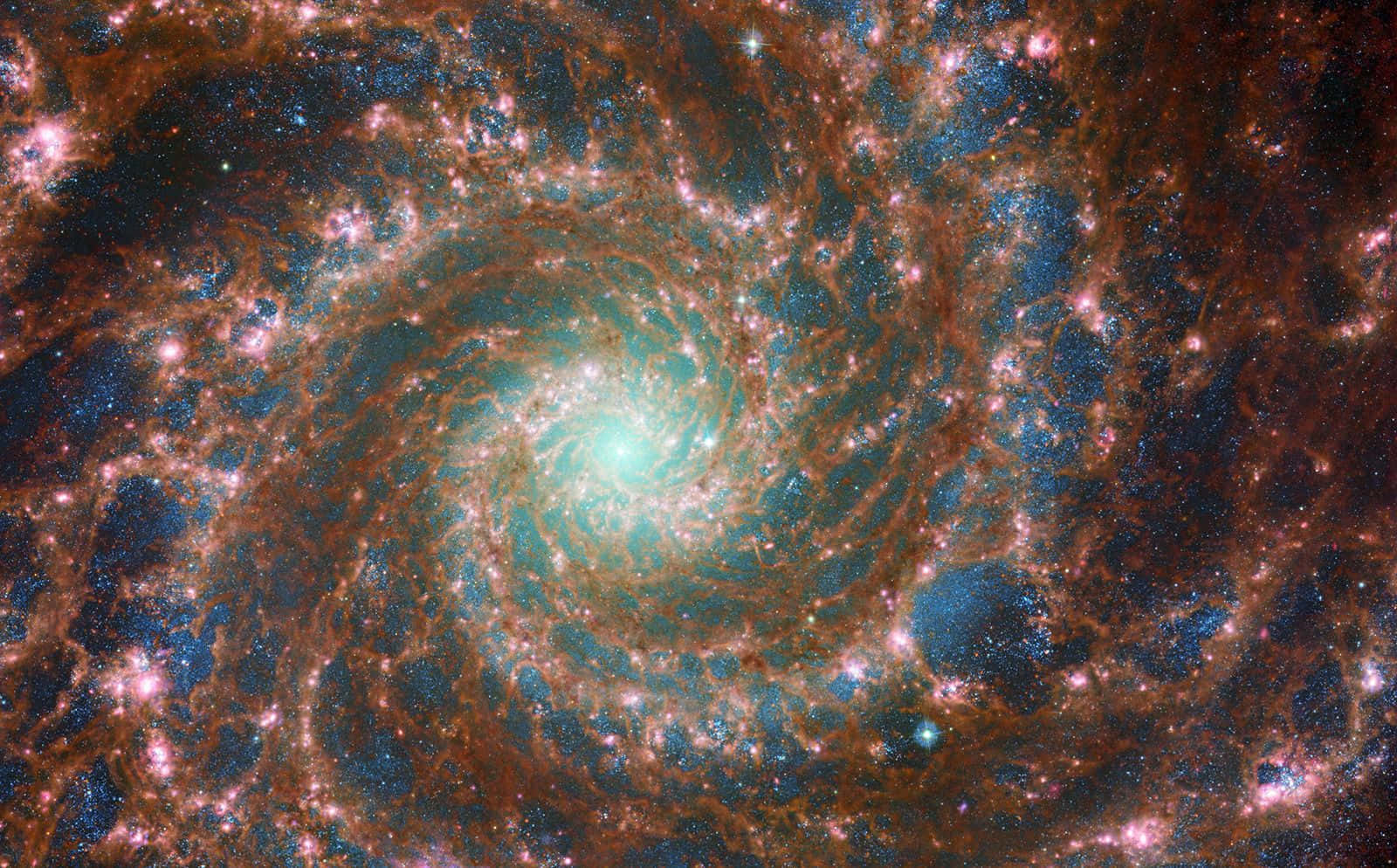 Vackerspiralgalax Från Nasa.