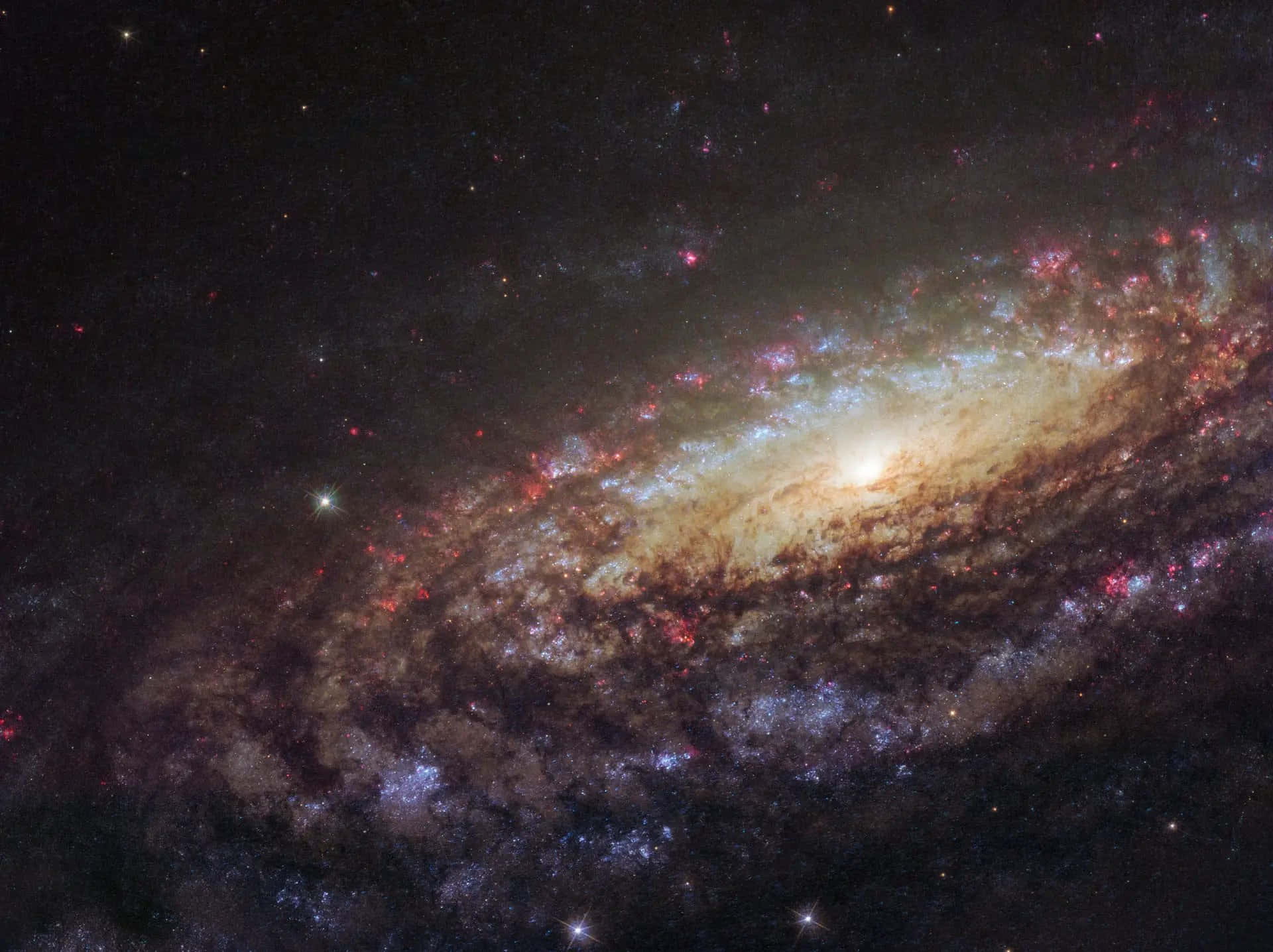 Viewing the Far Reaches of the Galaxy Through a NASA Telescope