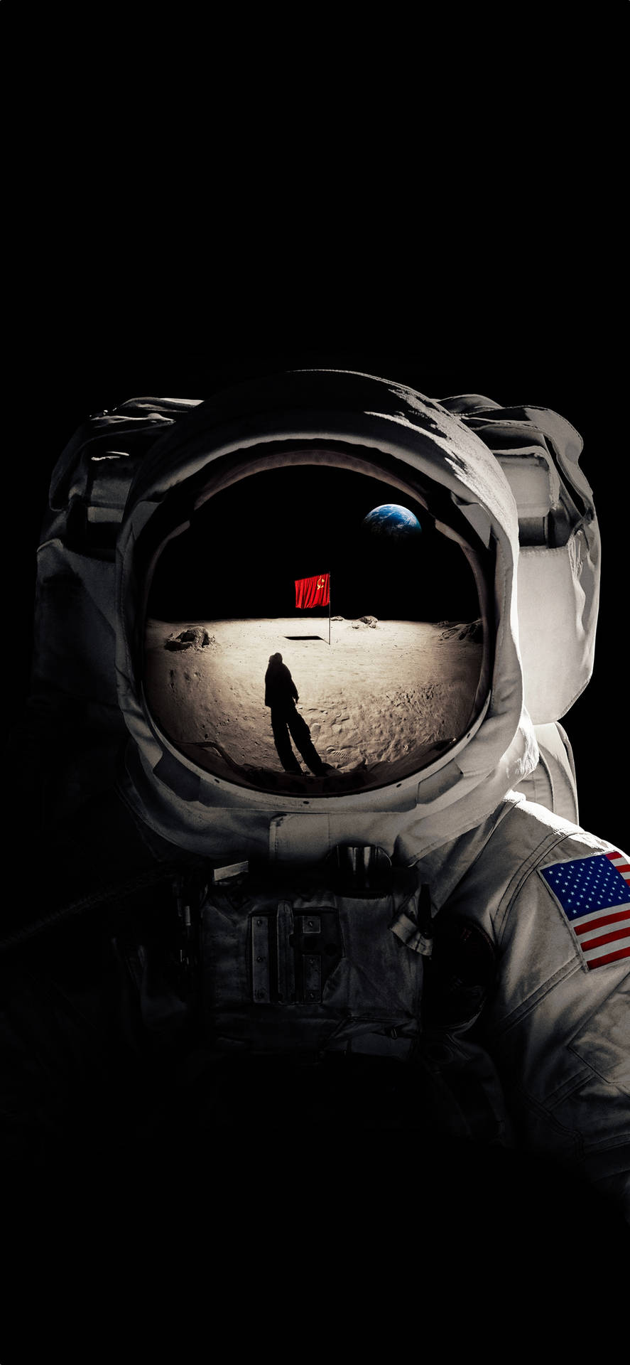 Nasa Iphone Astronaut Soviet Flag Wallpaper