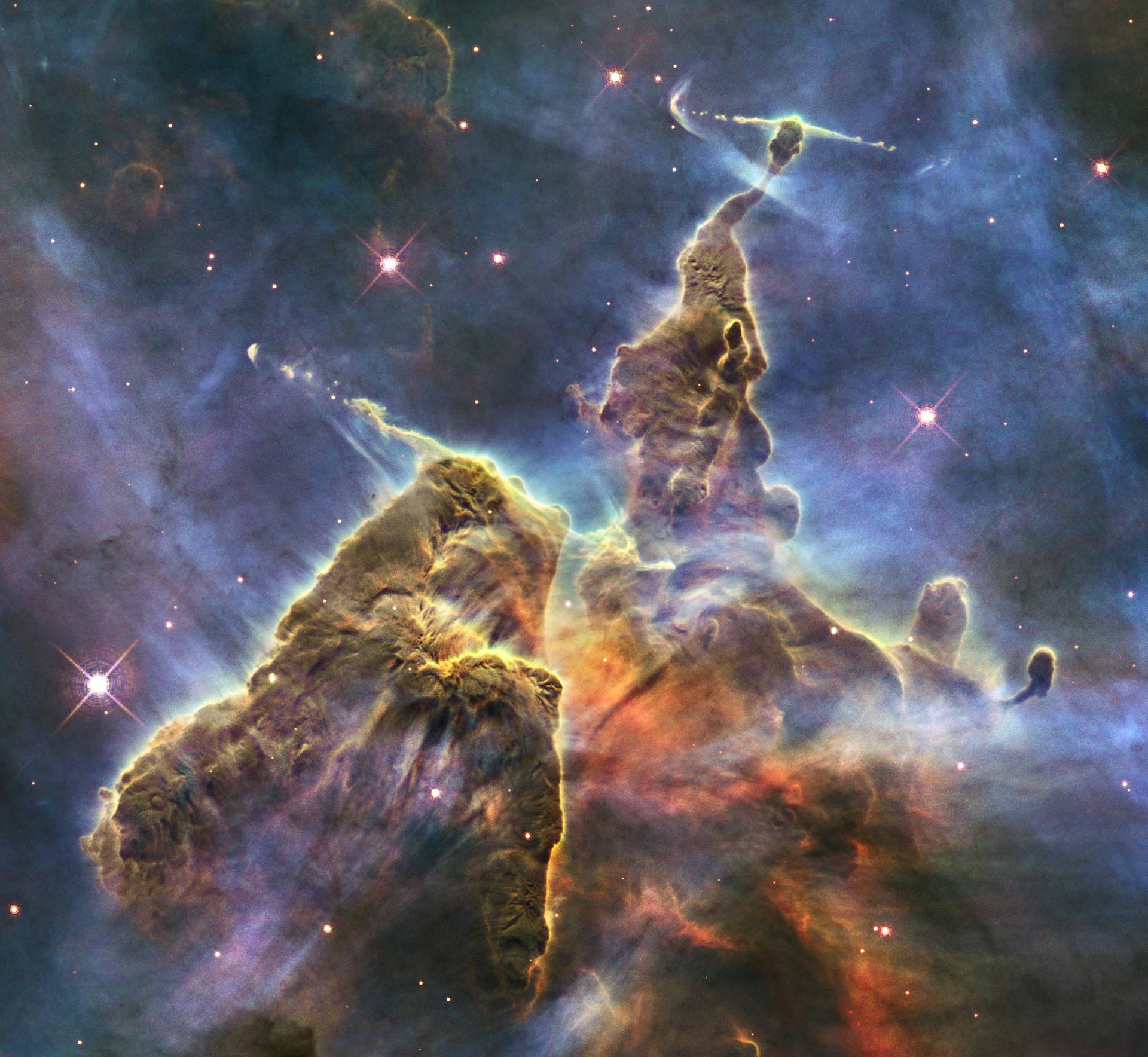 NASA iPhone Carina Nebula Wallpaper