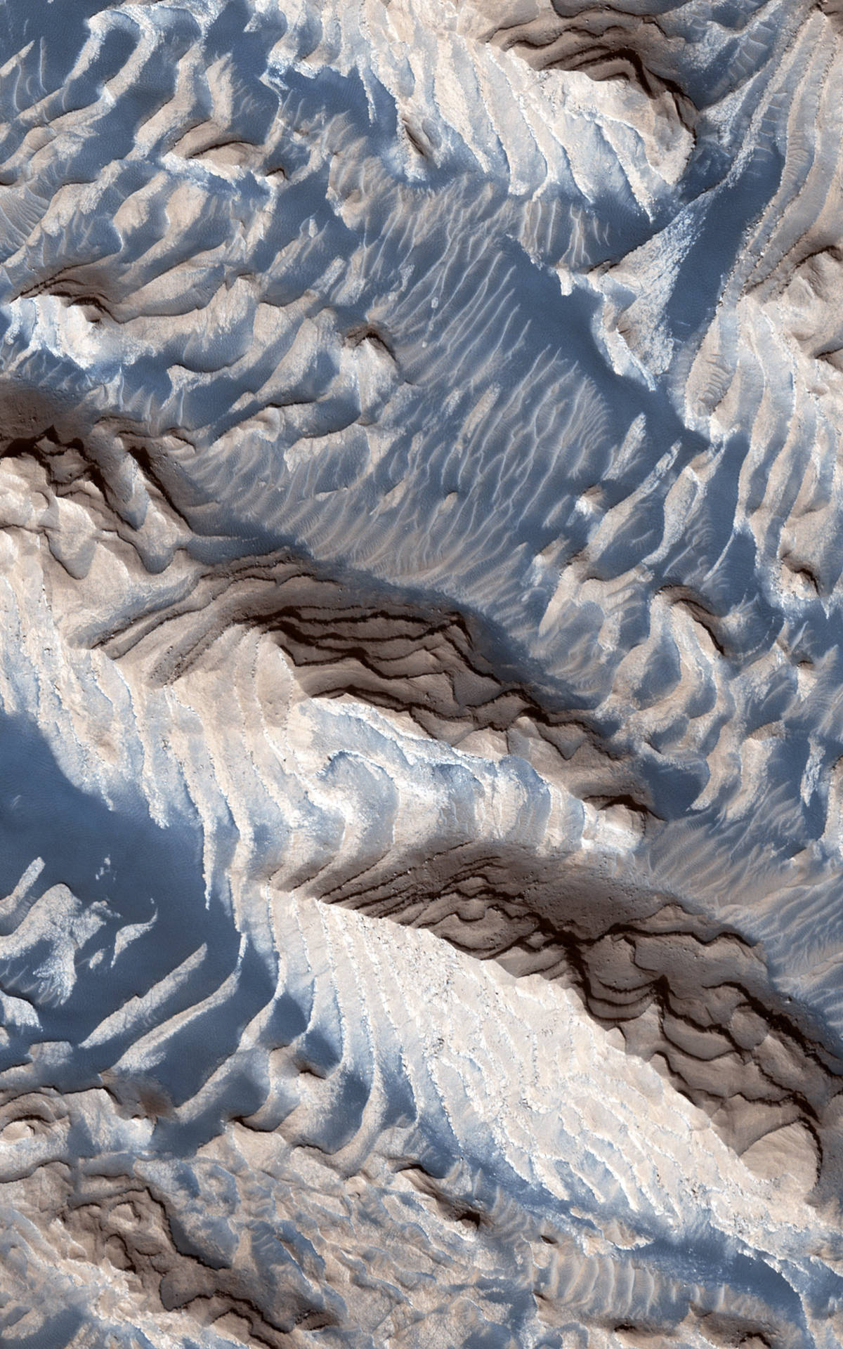 NASA iPhone Mars Mountains Wallpaper
