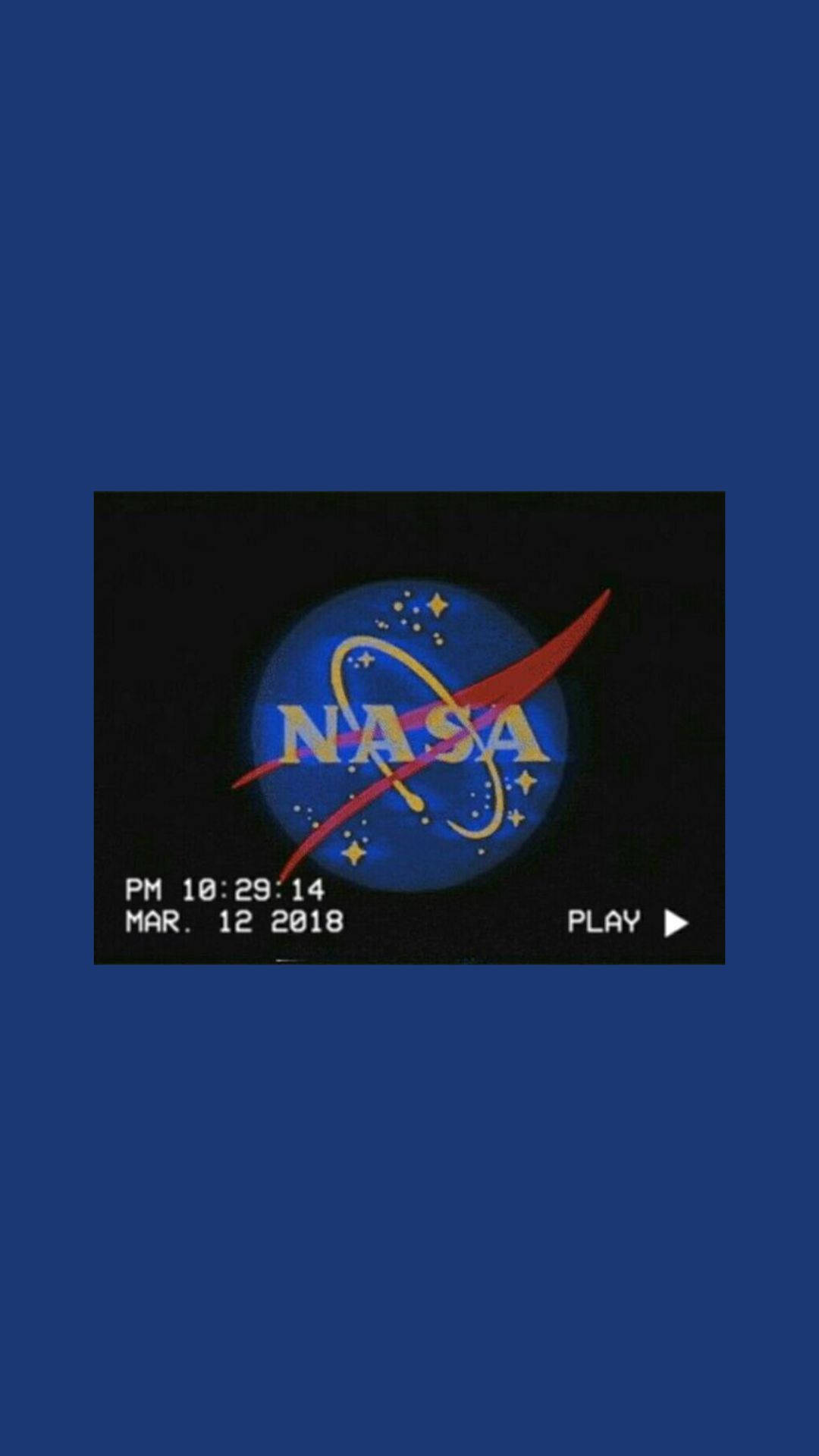 NASA iPhone VCR Wallpaper