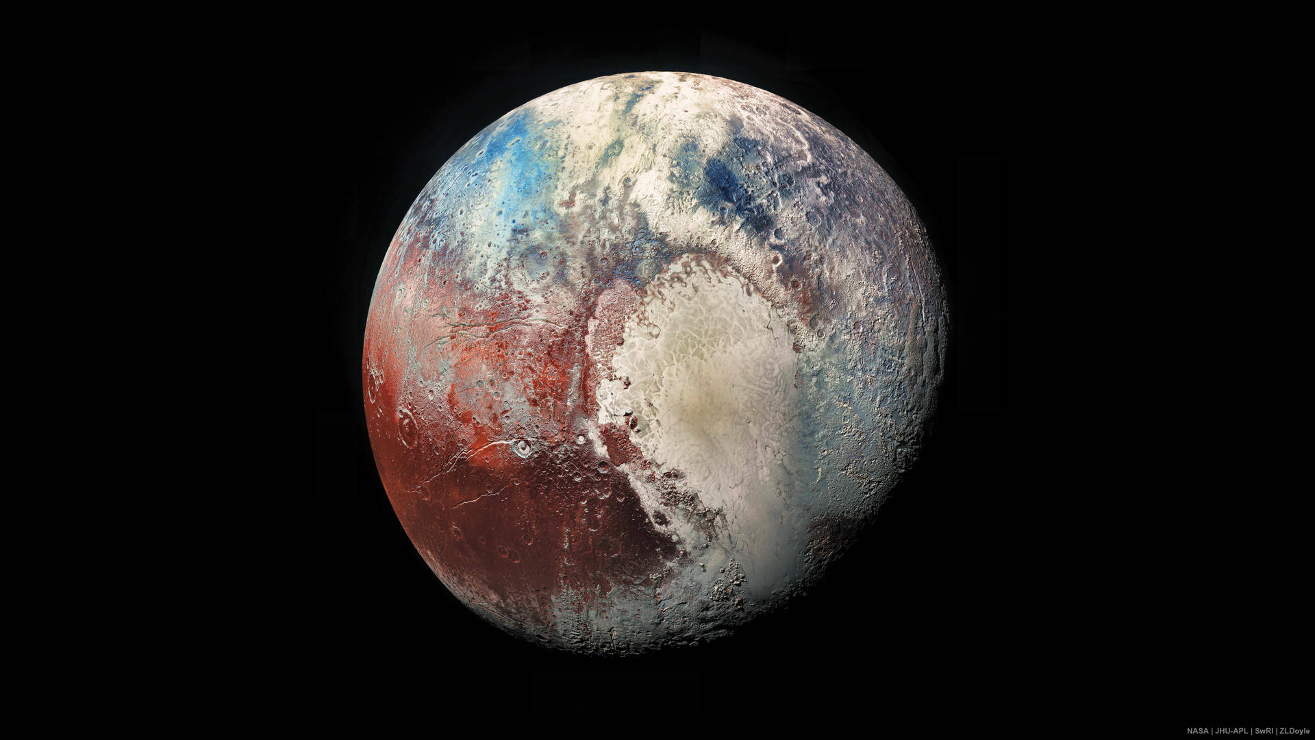 NASA Space Pluto Wallpaper