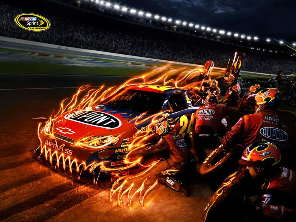Nascarflaming Monster Car Would Translate To 