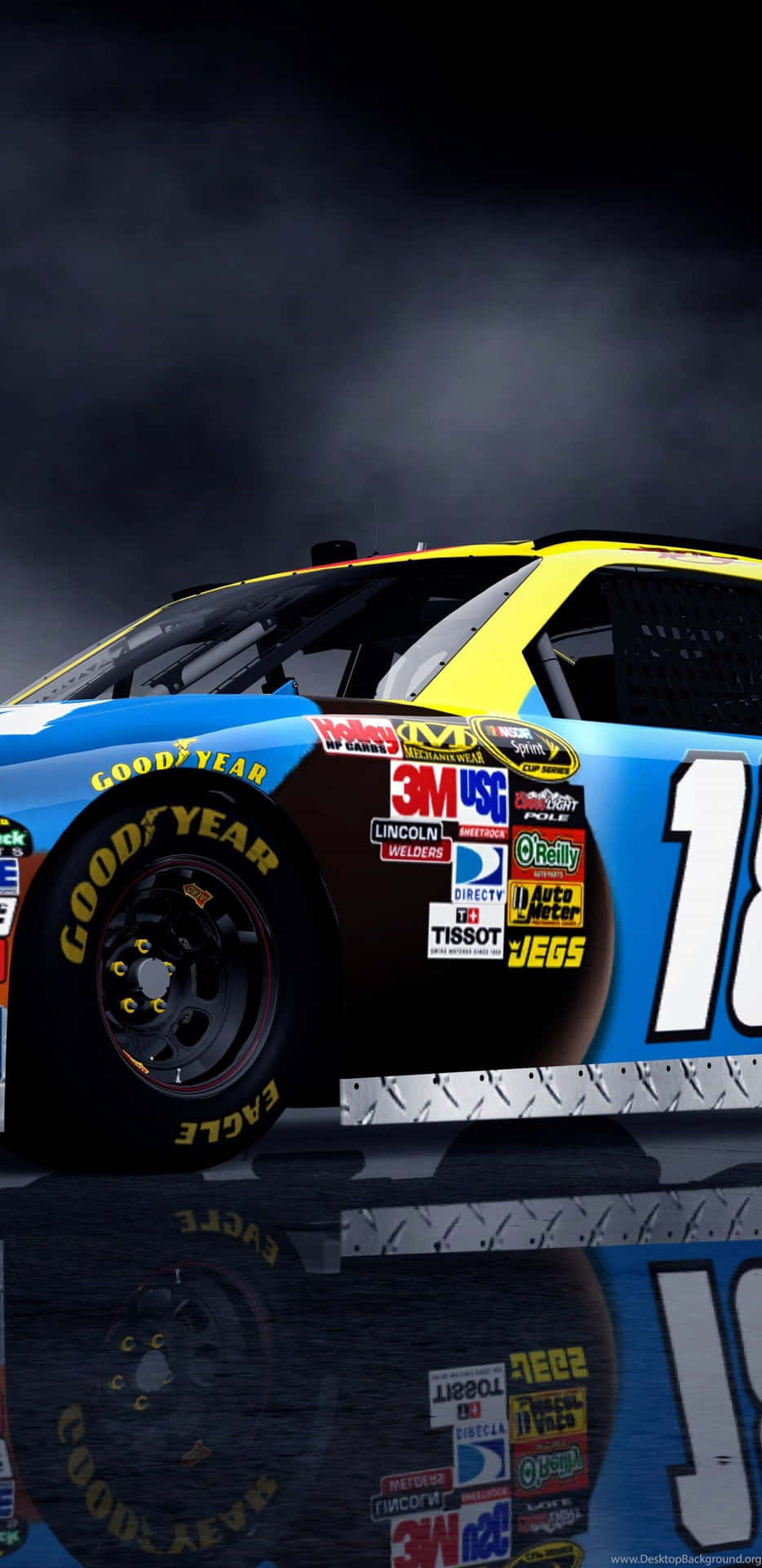 Get Ready to Be the Winner with the Nascar Iphone Wallpaper