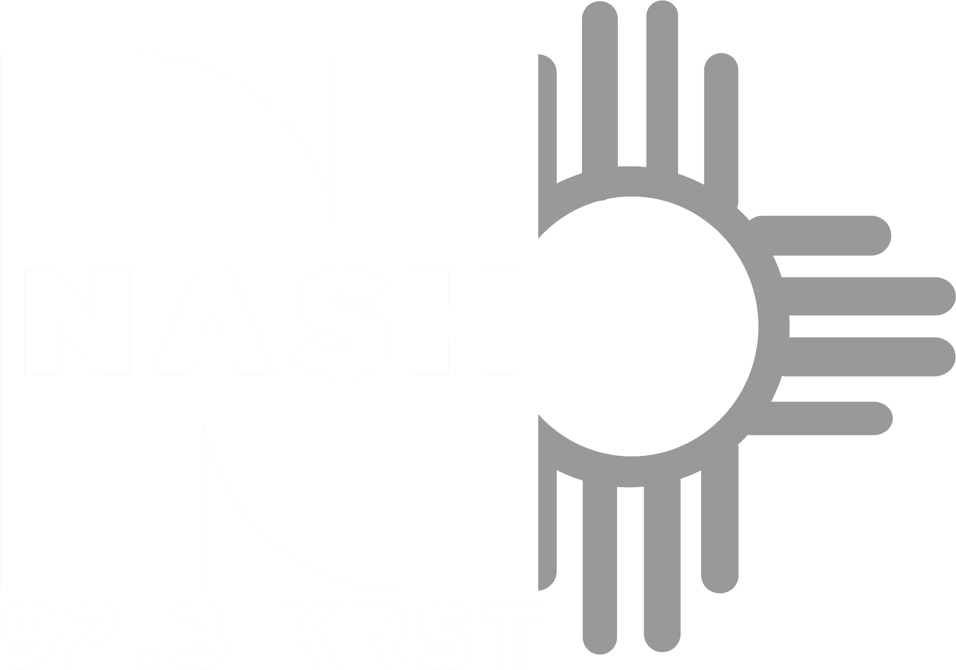 Nash92.3 K R S T Logowith Zia Symbol PNG