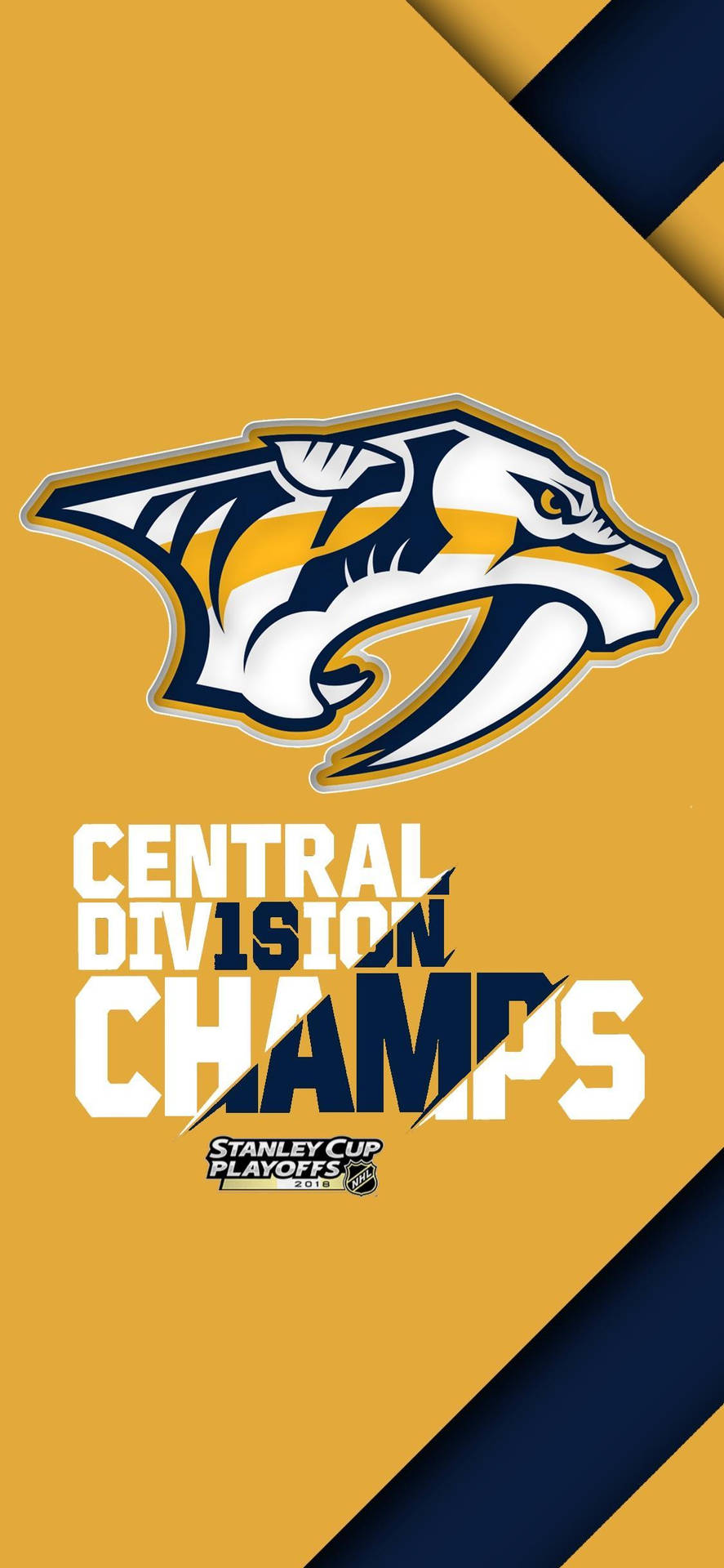 Nashville Predators Central Division Champs