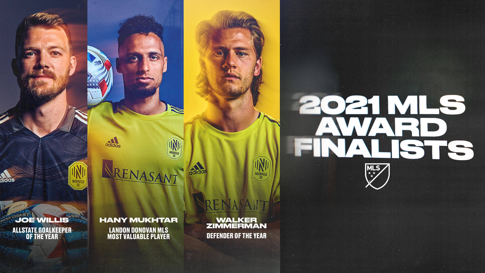 Nashville SC 2021 MLS Award Finalists Wallpaper