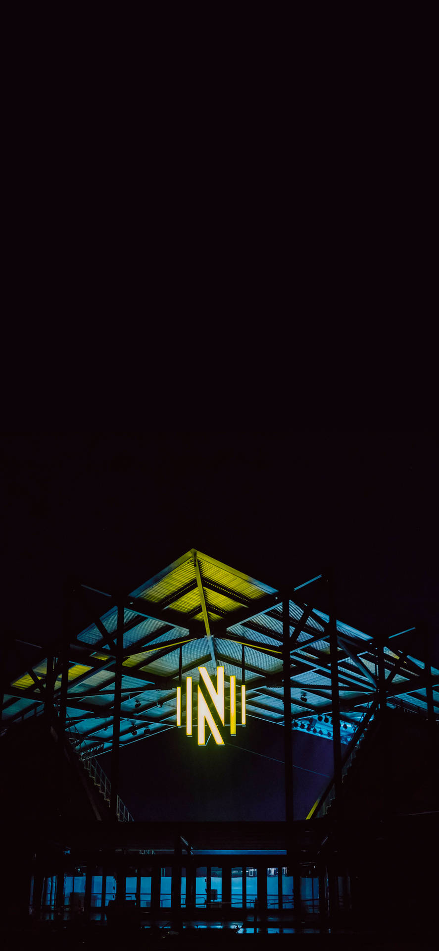 Nashvillesc Stadion Bei Nacht Wallpaper
