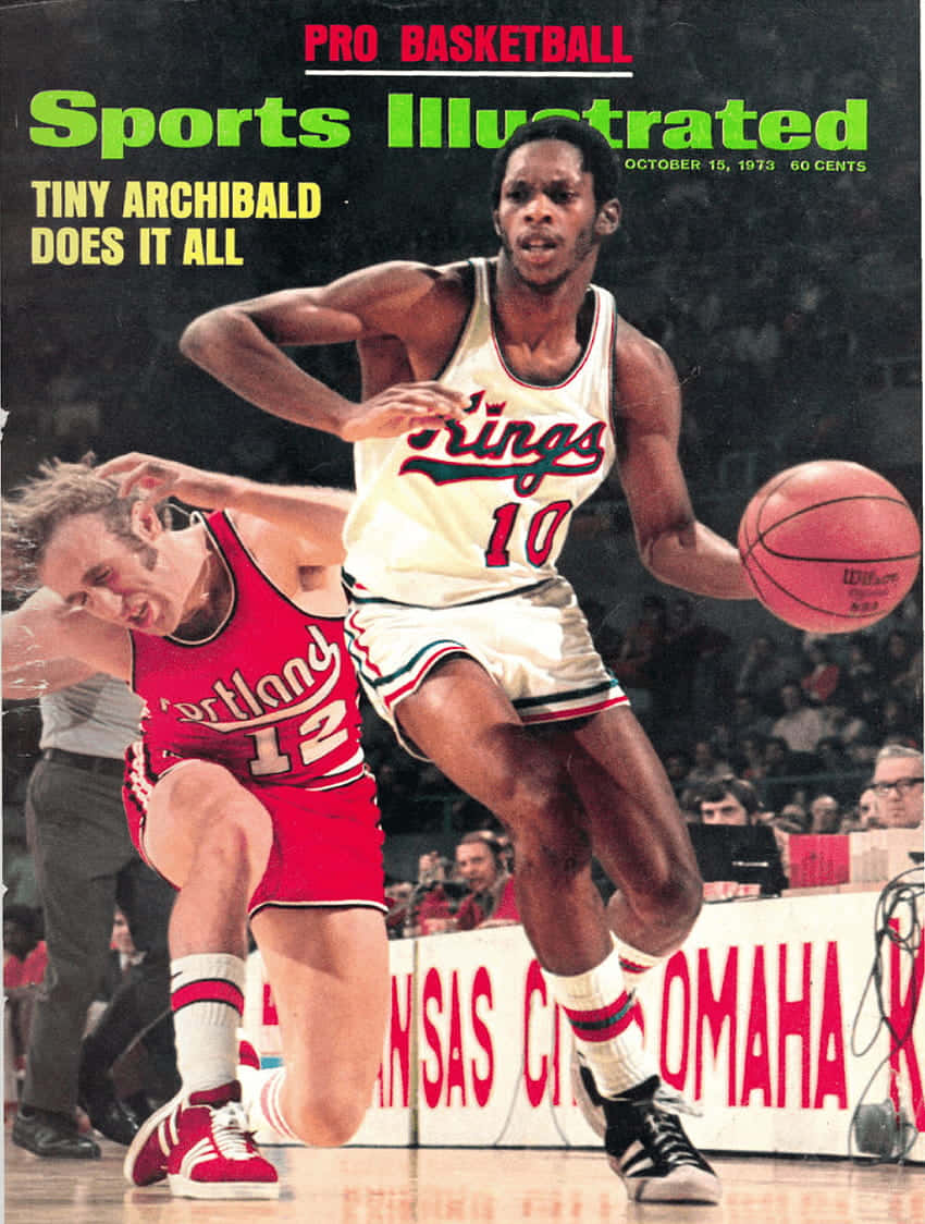 Nate Archibald NBA Sports Illustrated dække. Wallpaper