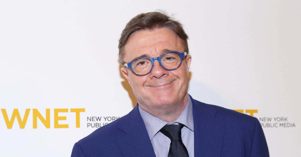 Actor Nathan Lane as a Star in the Theatre Wallpaper