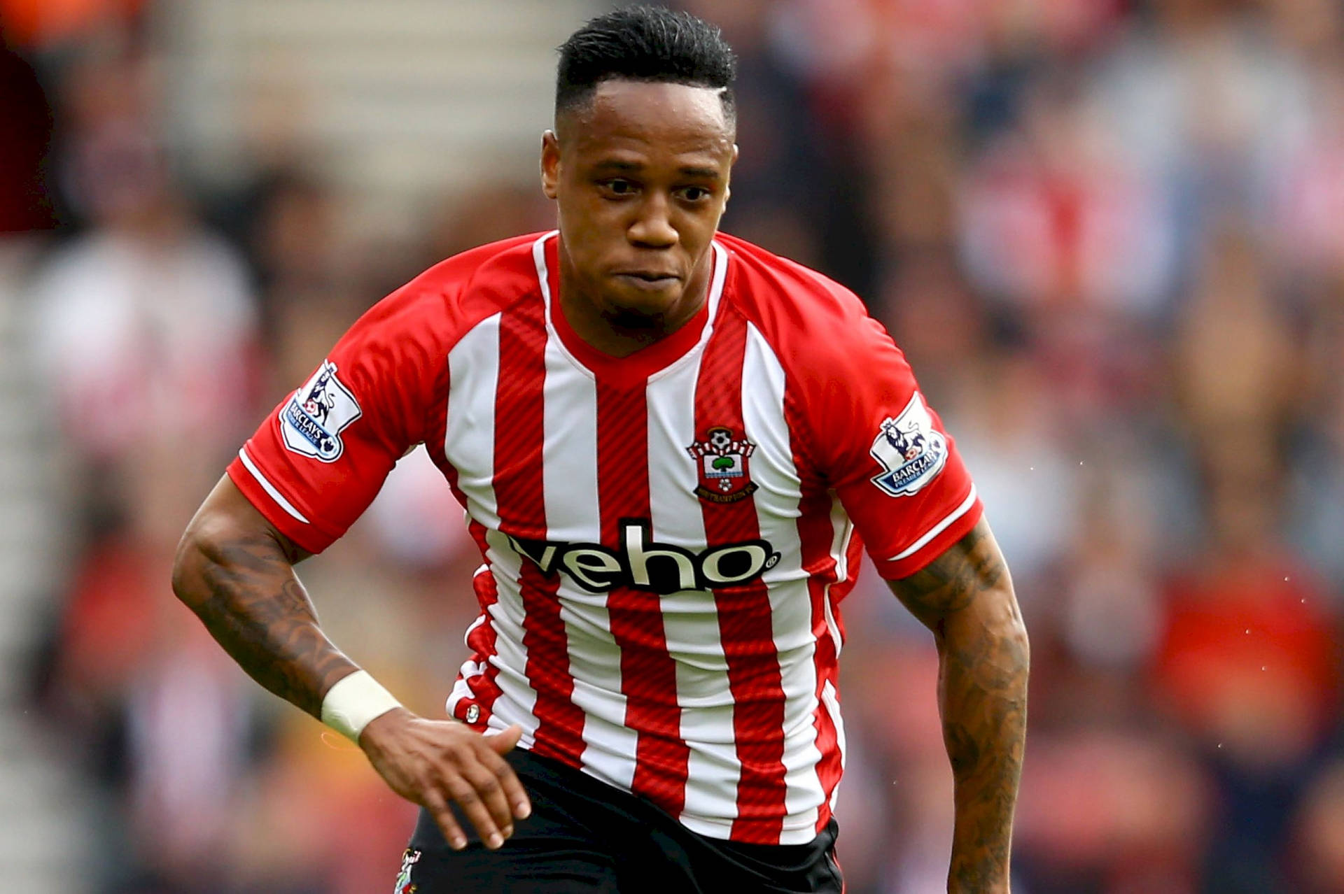 Nathaniel Clyne With Pursed Lips Wallpaper