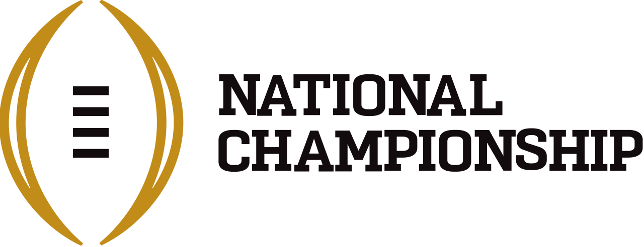 National Championship Football Logo PNG