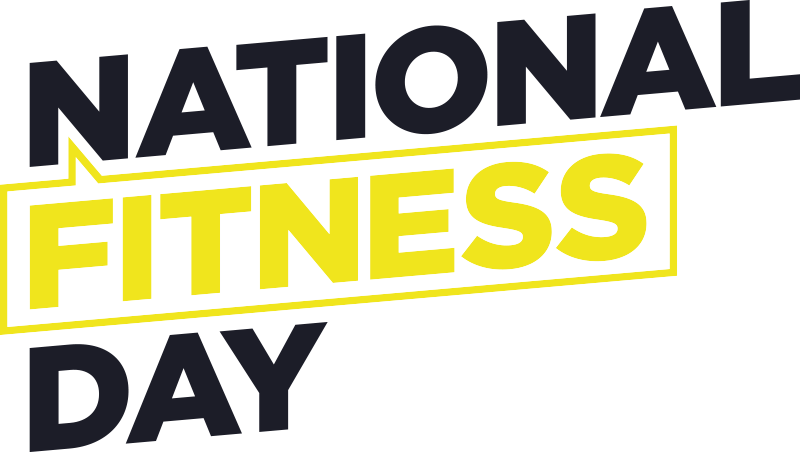 National Fitness Day Logo PNG
