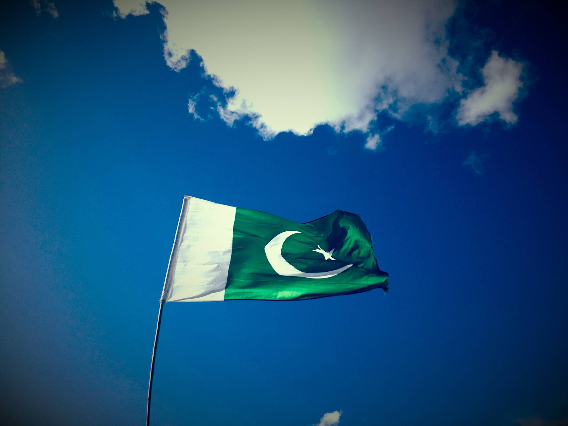 National Flag Of Pakistan Background