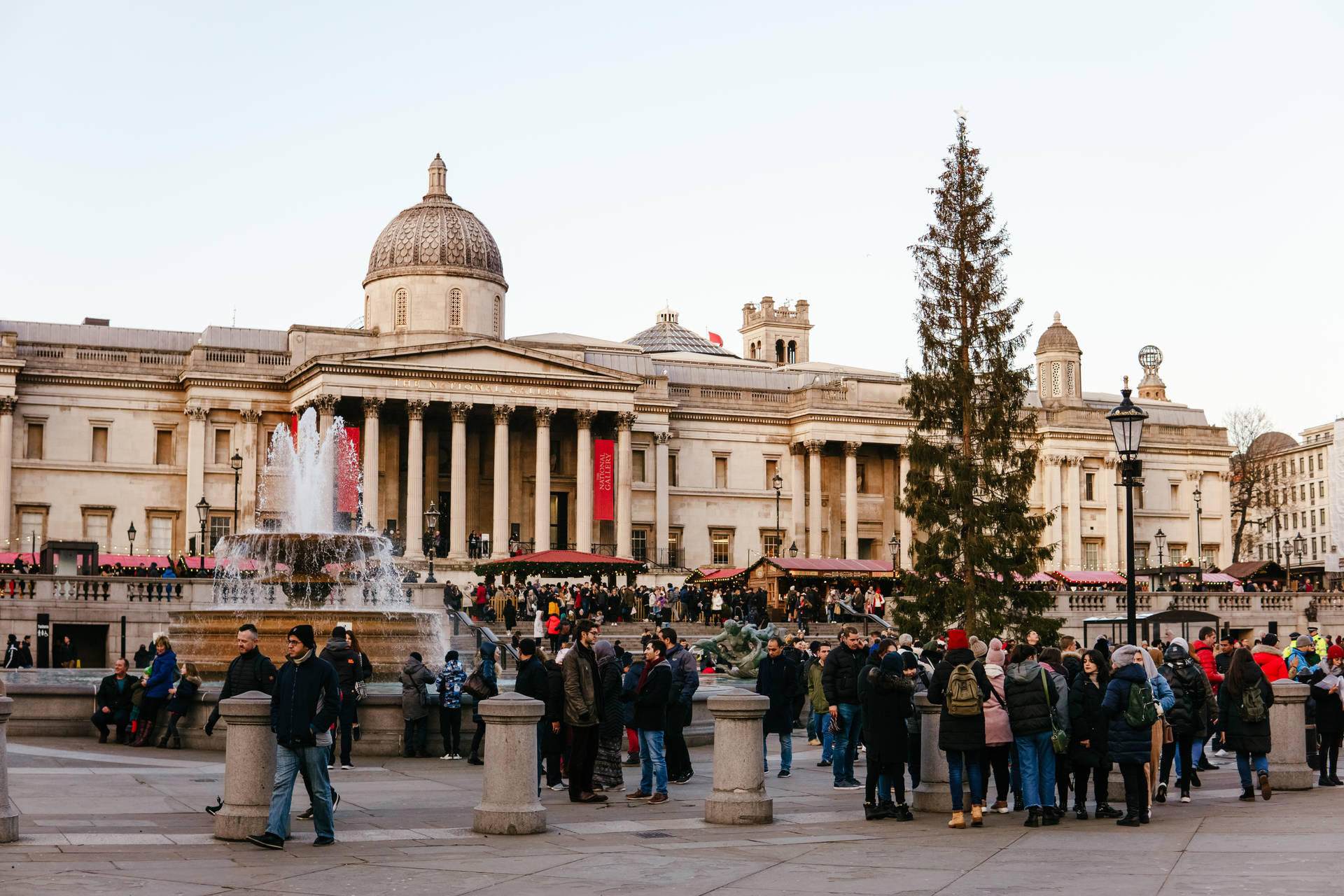 National Gallery On Trafalgar Square