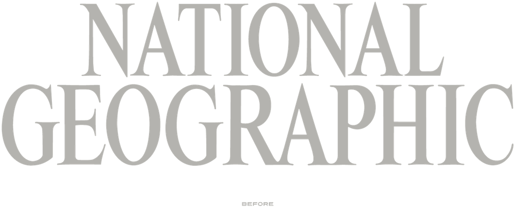 National Geographic Logo Blue Background PNG