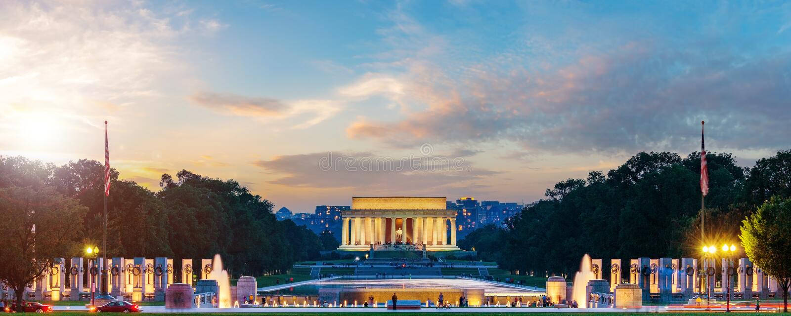 Nationalmall Monumento A Lincoln Durante El Día Fondo de pantalla