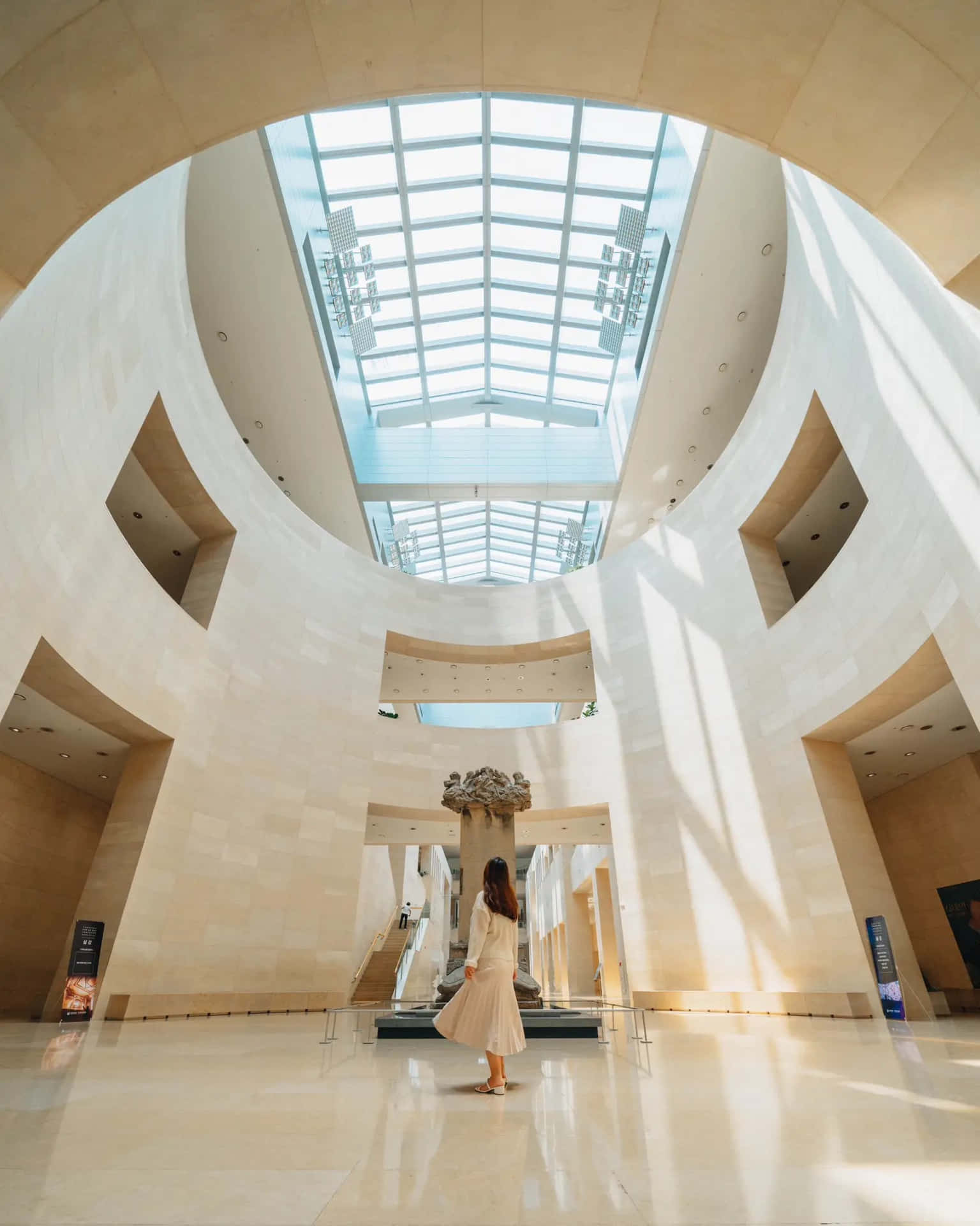 National Museumof Korea Interior Architecture Wallpaper