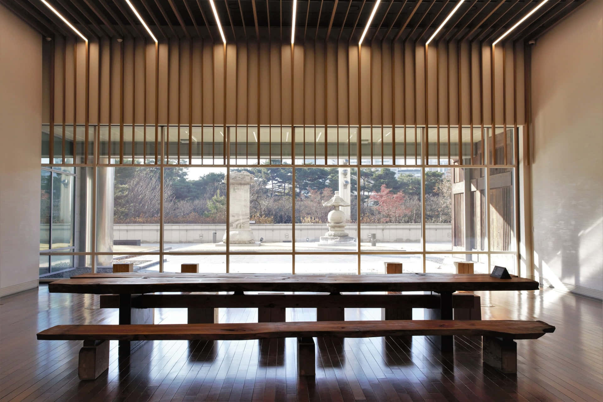 National Museumof Korea Interior View Wallpaper