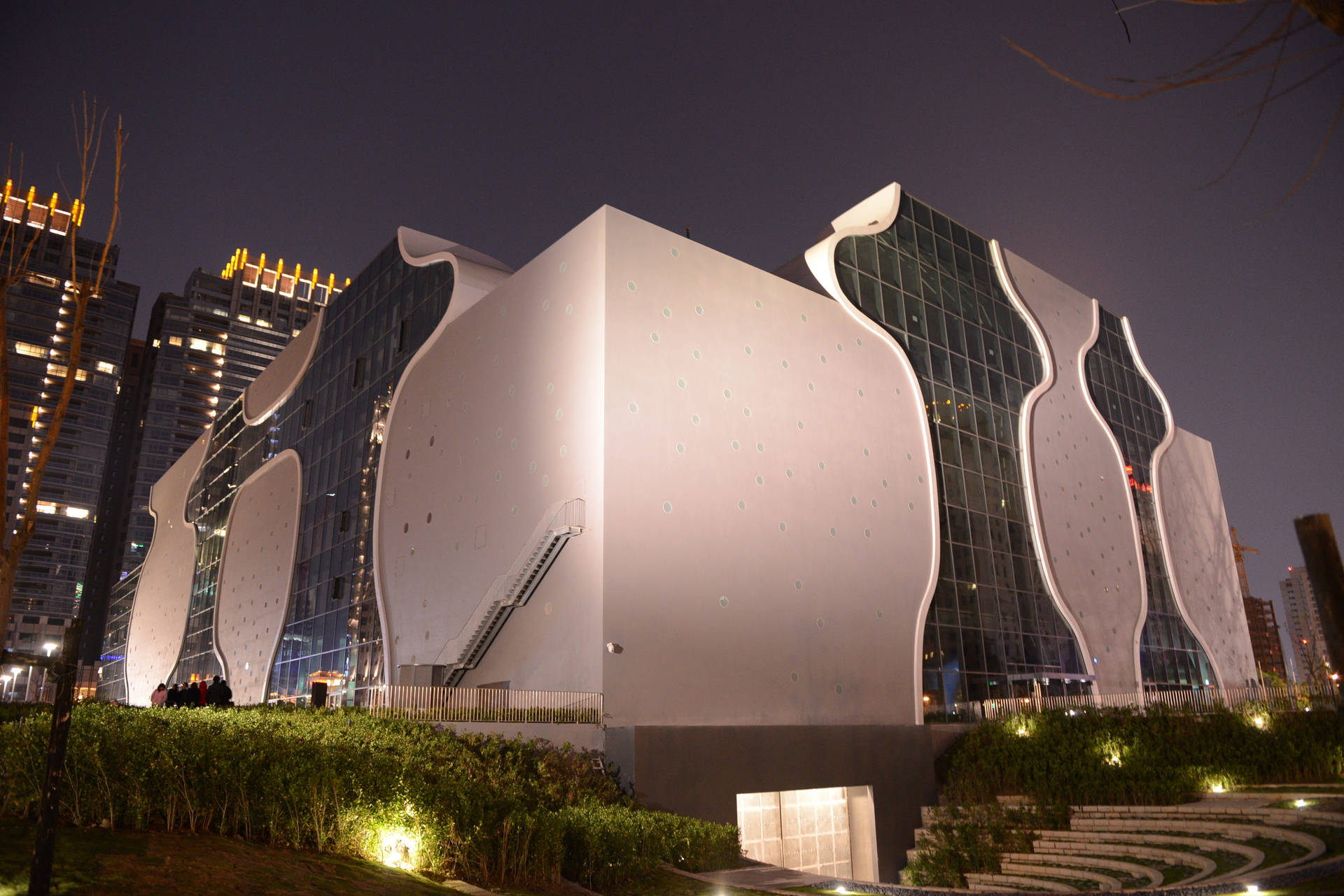 National Taichung Theater Taiwan Background