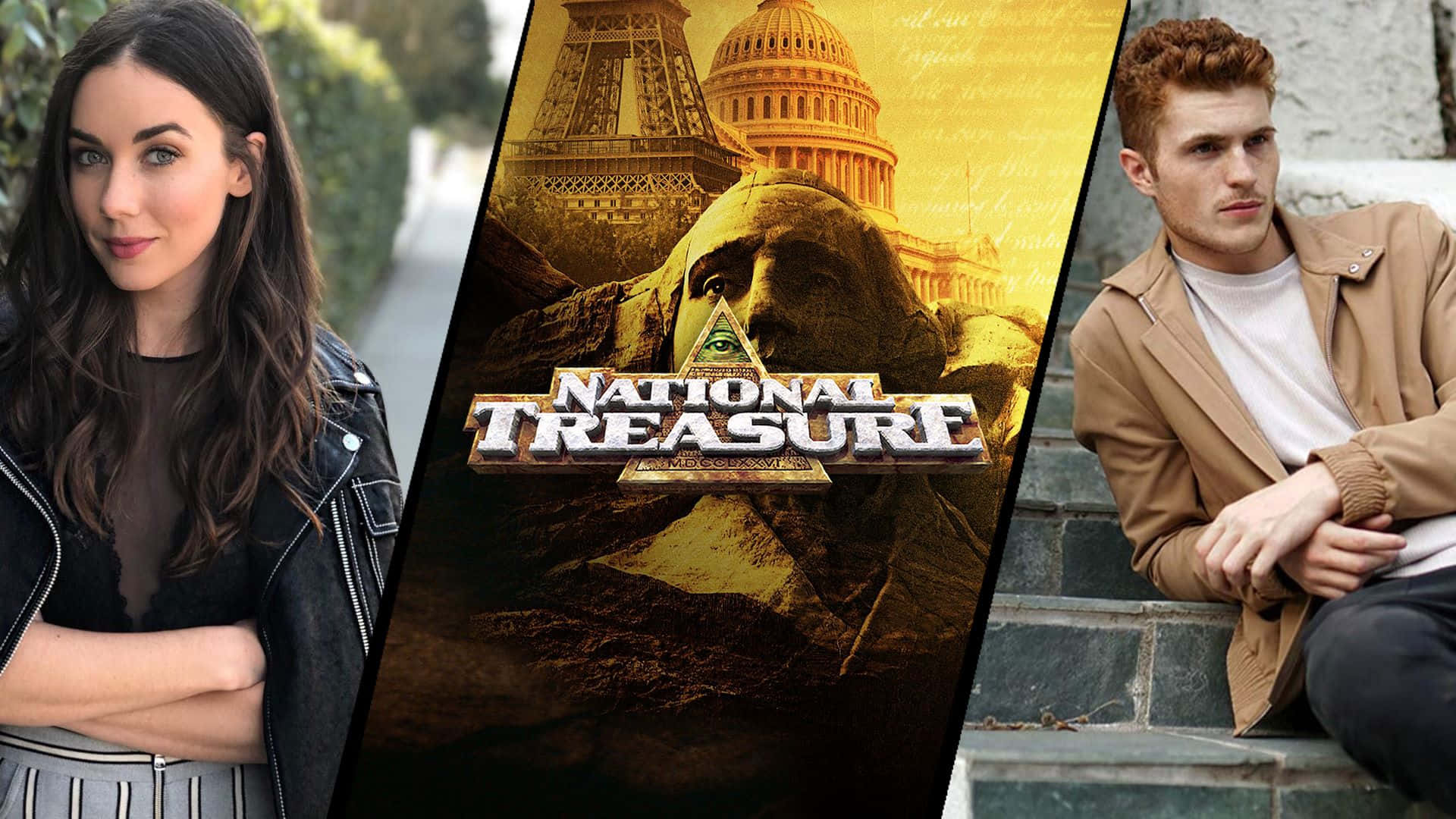 National Treasure Movie Scene featuring Nicolas Cage Wallpaper