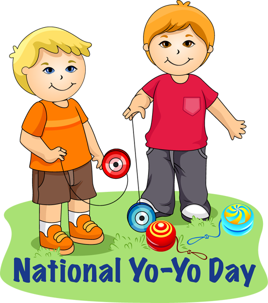 National Yo Yo Day Celebration PNG