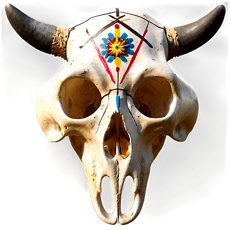 Native American Cow Skull Png Xks PNG