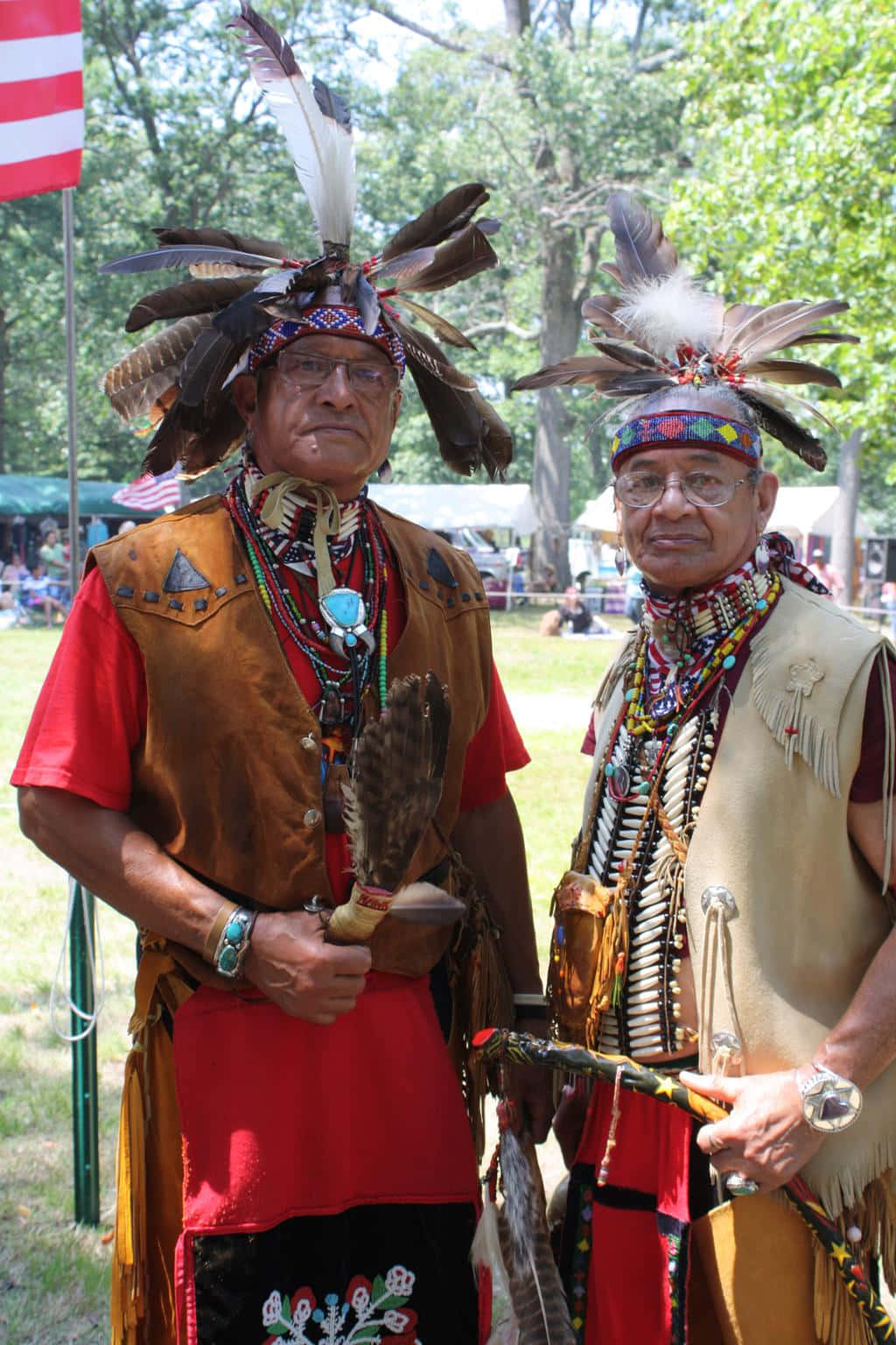 Two Native American Men Pictures