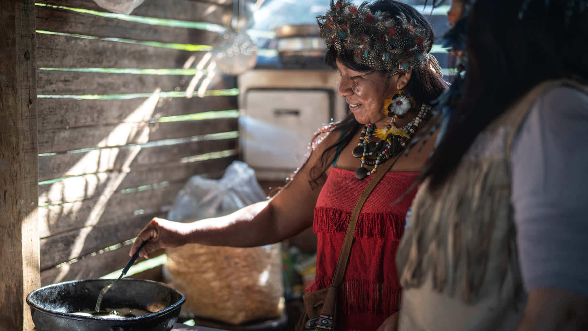 Native American Woman Cooking Pictures