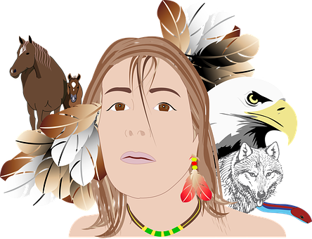 Native American Spirit Animals PNG