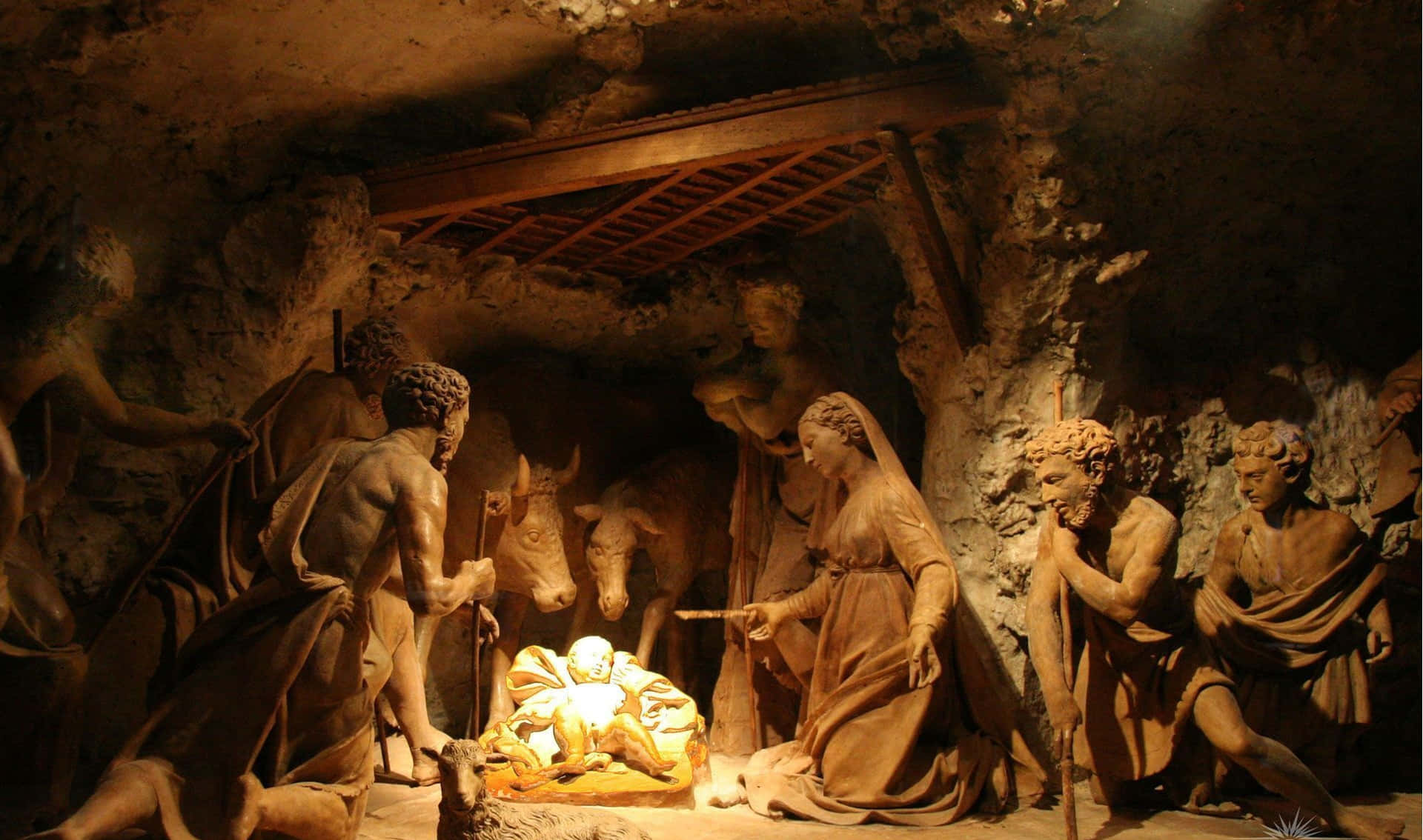 Nativity Scene of the Birth of Jesus