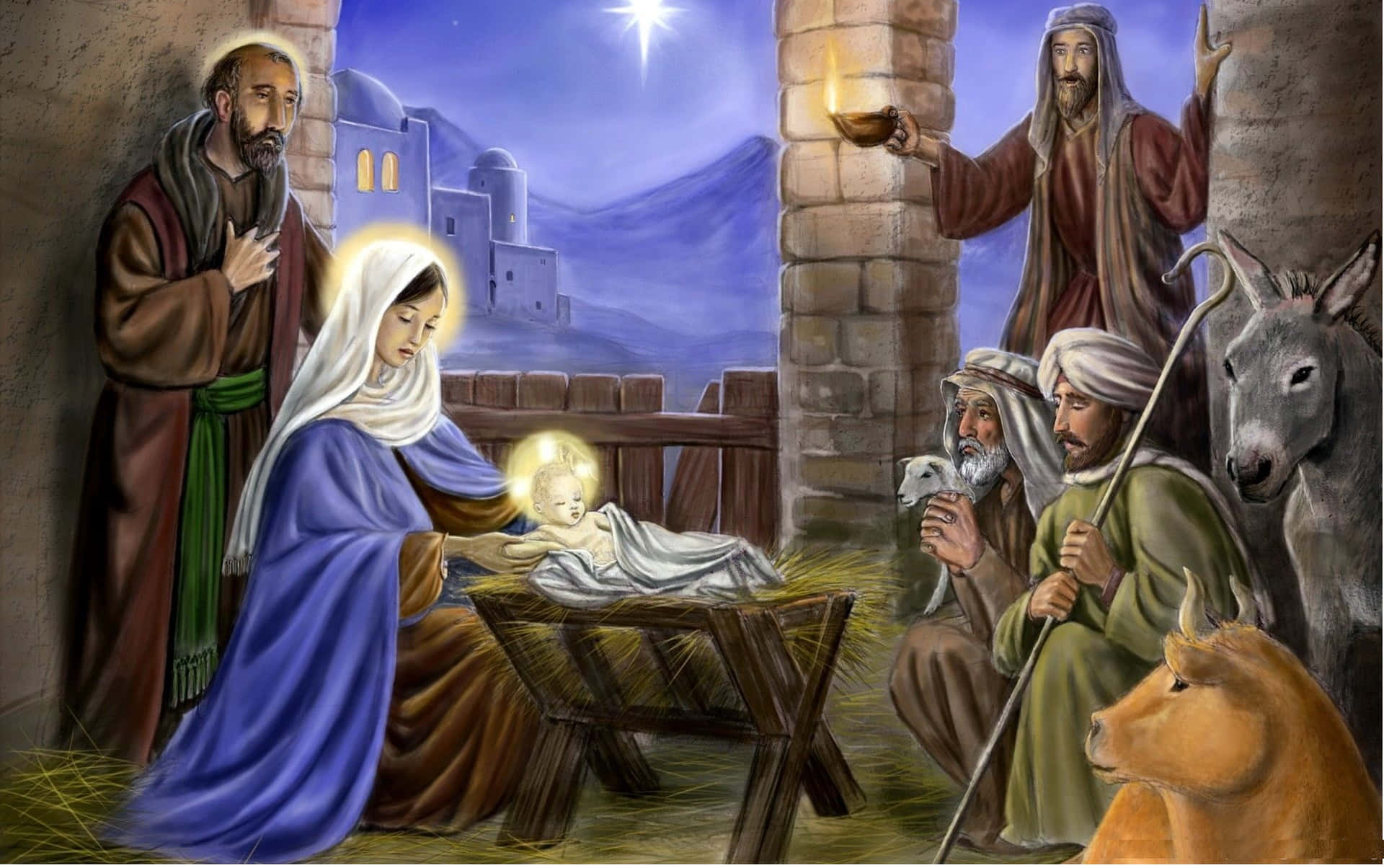 Joyful celebration of the Nativity