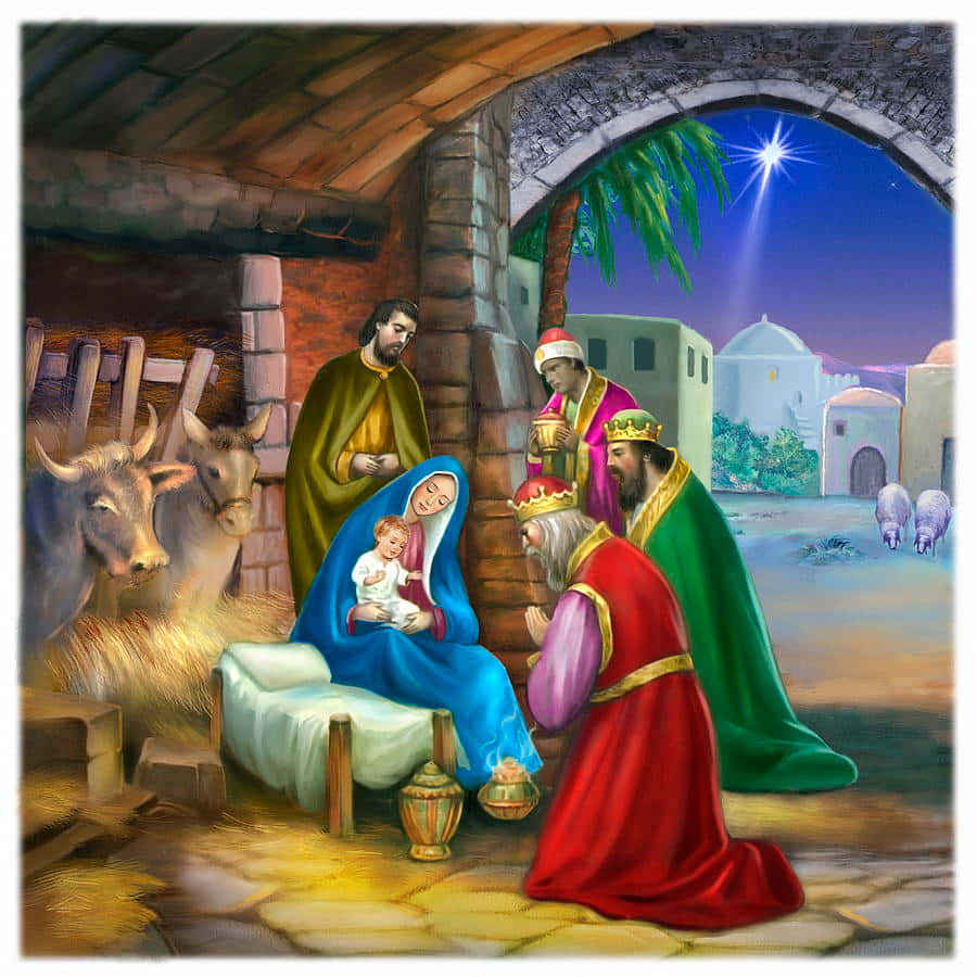 The Iconic Nativity Scene