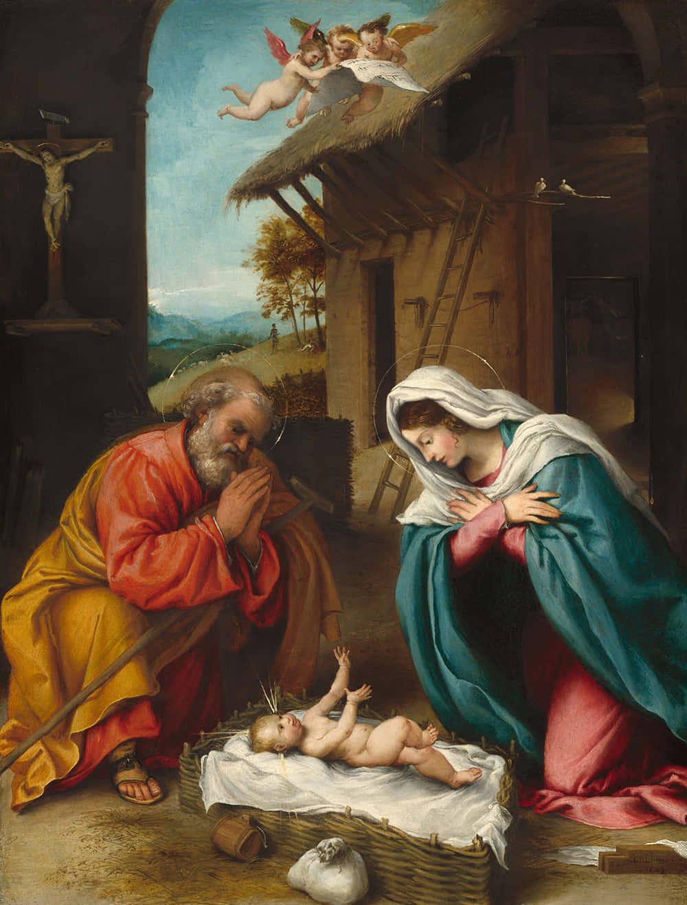 Celebrating The Nativity Scene