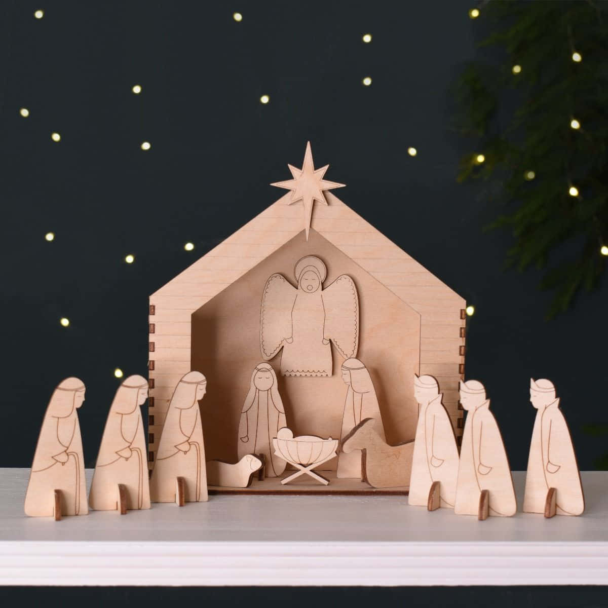Celebrate the True Meaning of Christmas with this Beautiful Nativity Scene
