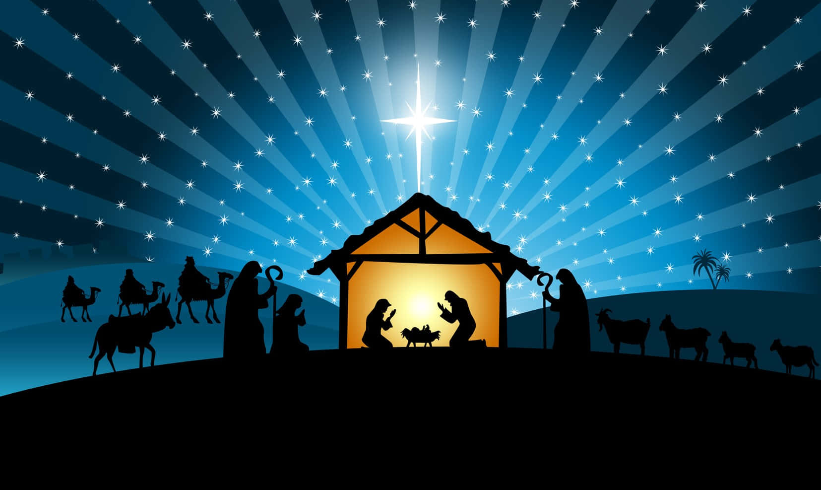 Julenskrubba I Betlehem