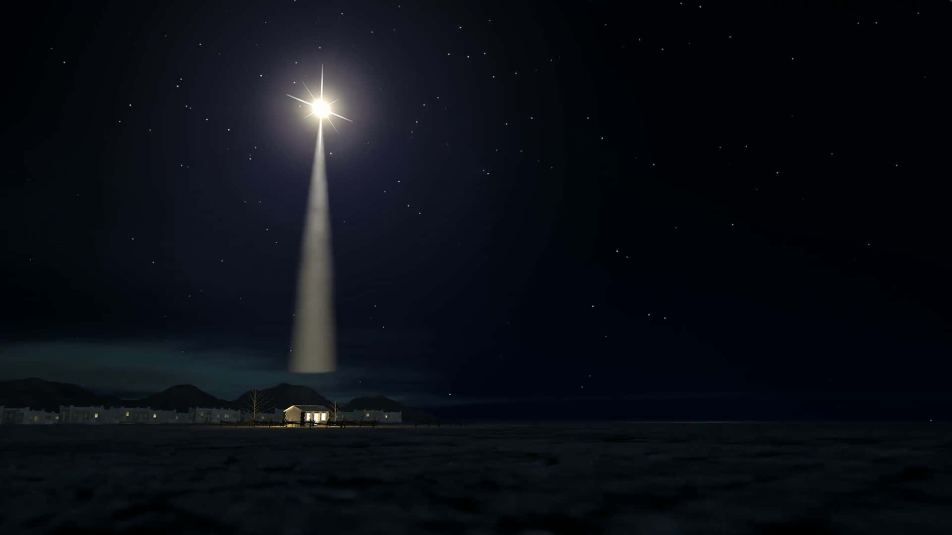 Unatradizionale Scena Del Presepe, Che Celebra La Nascita Di Gesù