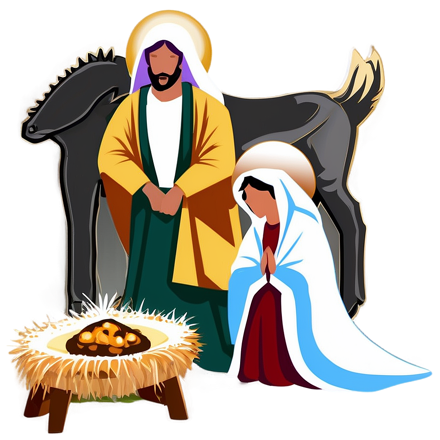 Nativity Scene Png Wef PNG