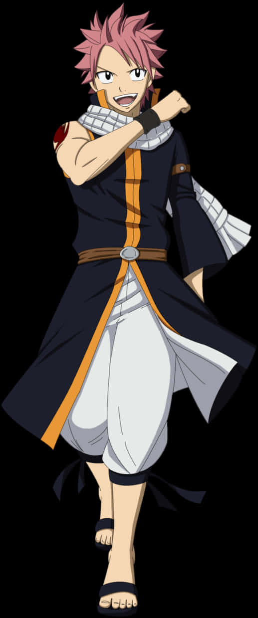 Natsu Dragneel Fairy Tail Anime Character PNG