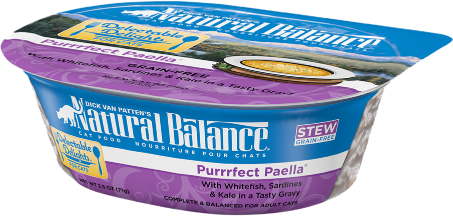 Natural Balance Cat Food Purrfect Paella PNG